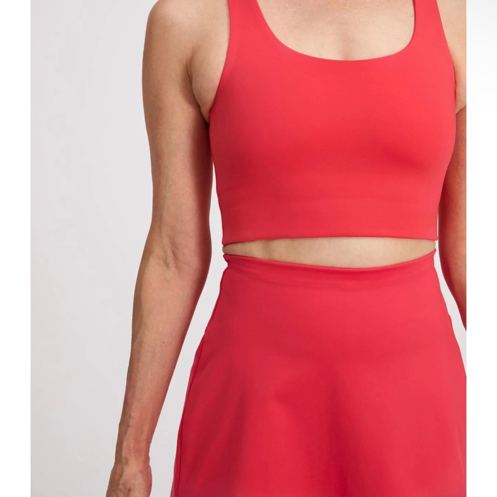 NWT Girlfriend Collective Paloma Bra in Geranium, size XS